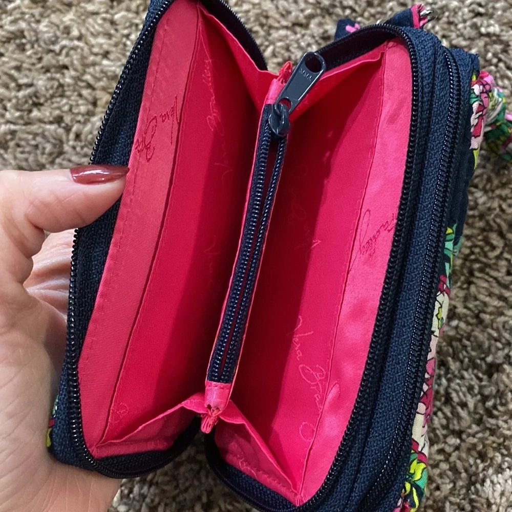 Vera Bradley petal paisley wallet purse - Picture 6 of 8